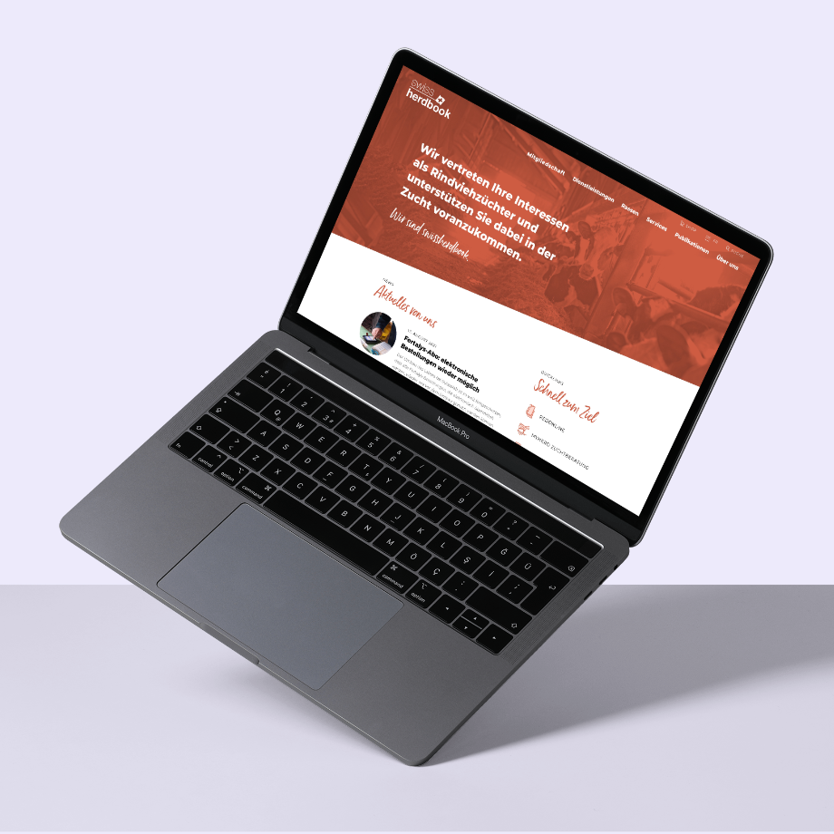 swissherdbook – Website für den grössten Schweizer Rindviehzuchtverband