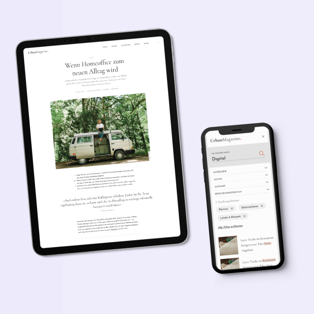 Stämpfli Webmagazin – die digitale Ergänzung zur gedruckten Zeitschrift