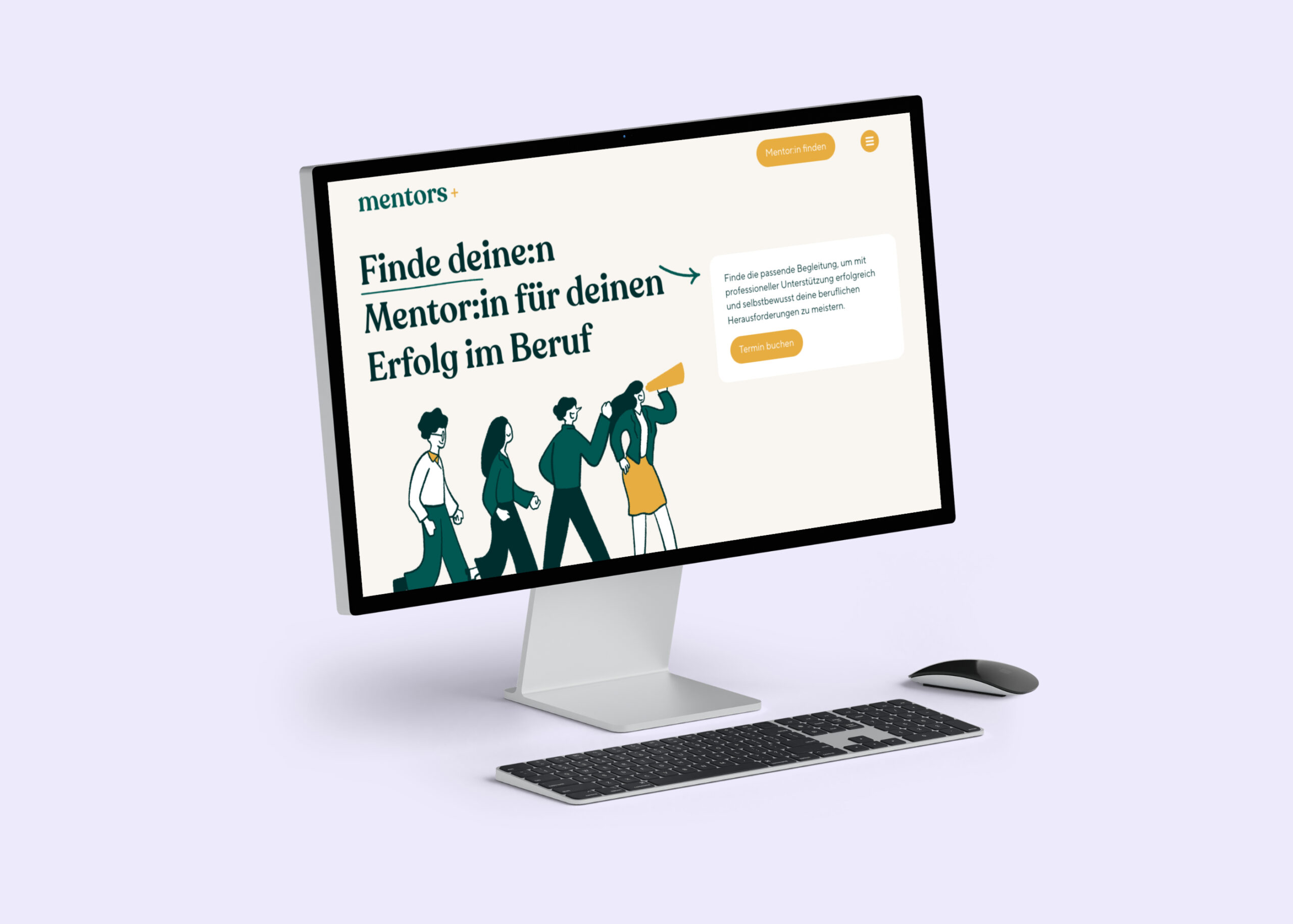 Ein frischer Webauftritt für Mentors Plus